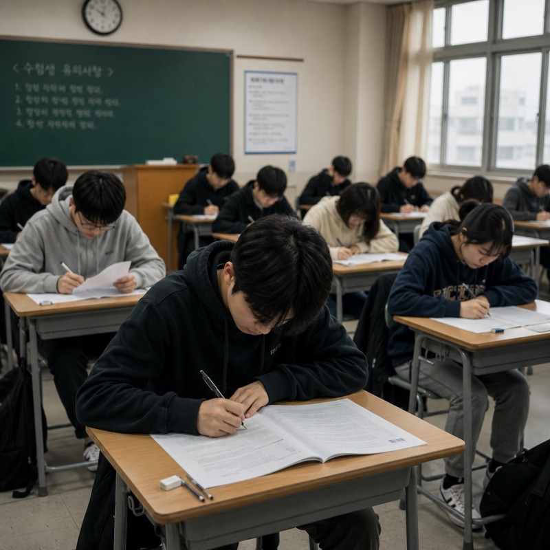 수능·대입 개편 논의 관련 교실 이미지